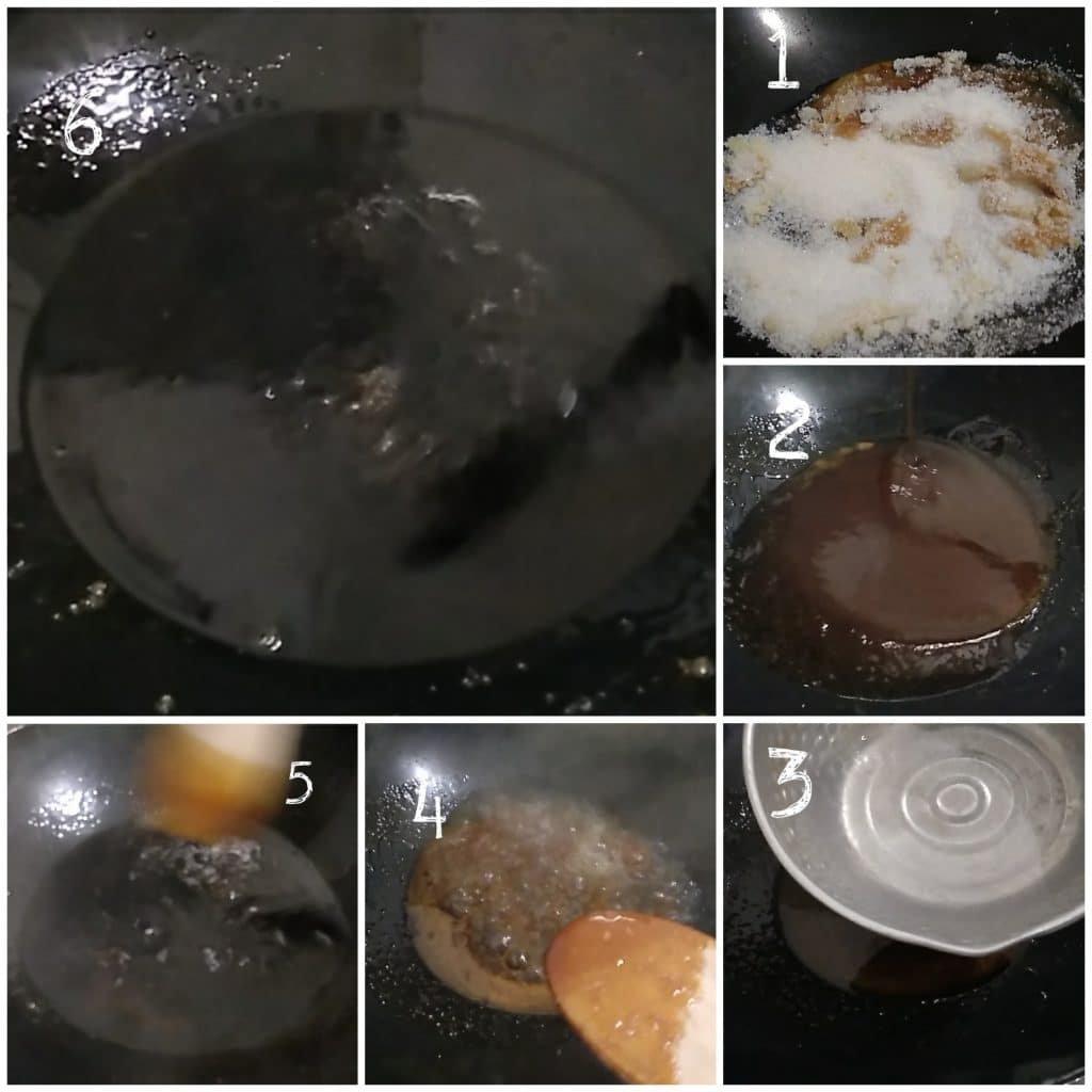 Cara membuat bolu karamel sarang semut anti gagal