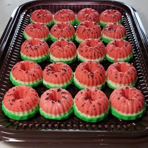 cara membuat putu ayu semangka 