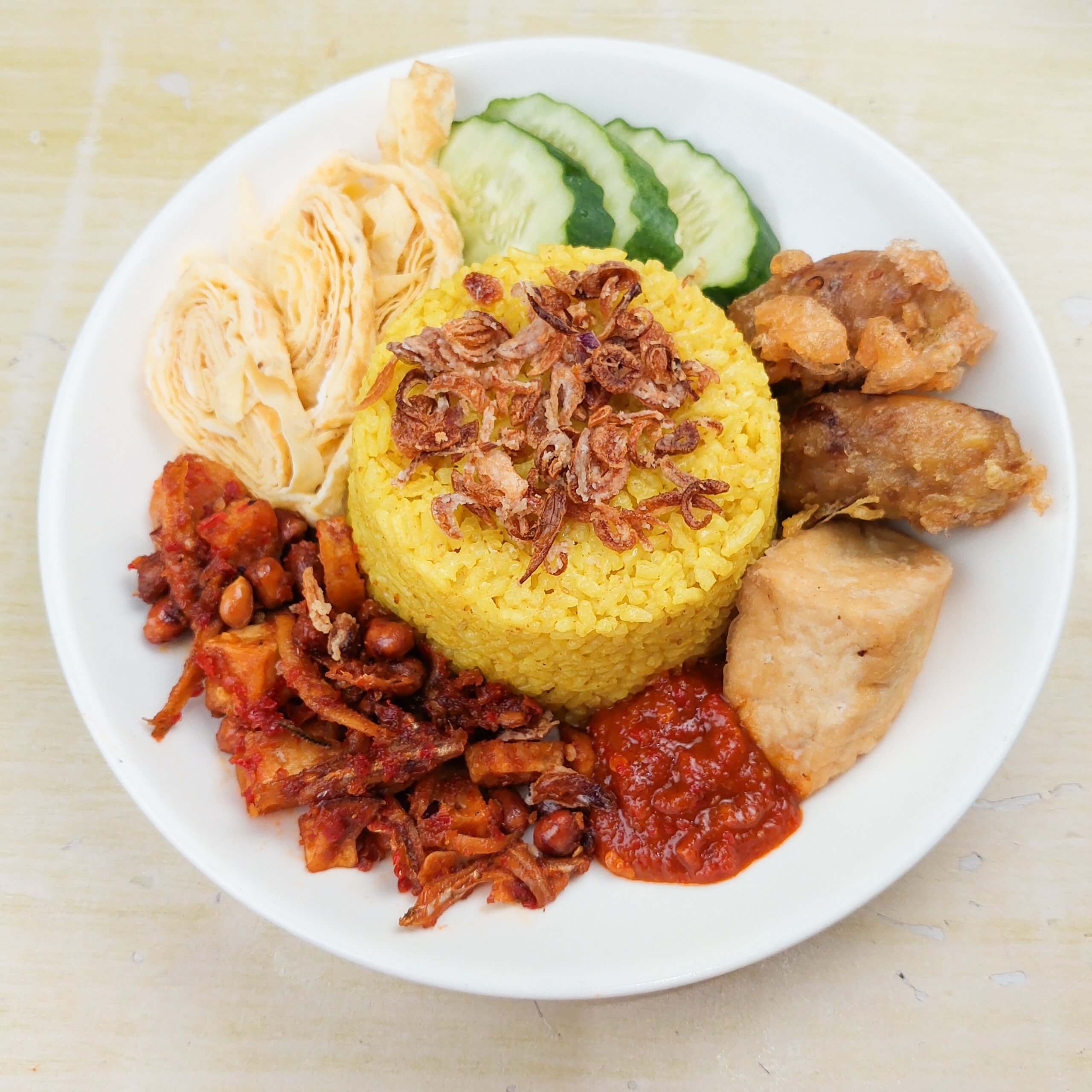 resep nasi kuning rice cooker gurih pulen